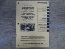 ARMY Ultralightweight Camouflage Net Systems Operator's Manual TM5-1080-250-12&P picture