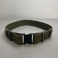 US Military LC-2 Utility Belt Web Belt Size M -Up To 37” Green Adjustable Nylon picture