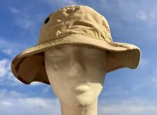 Military Bucket Hat Adult Size 7 3/8” Fitted Desert Storm Camouflage Sun picture