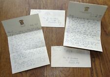 WWII 1942 letters from Camp Lee Virginia; alerts, blackouts, WAAC's. etc picture