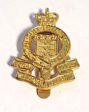 Canadian Royal Ordnance Cap Badge Post War Queen's Crown picture