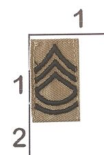 United States Army Sergeant 1st Class Embroidered E7 Rank Patch picture