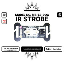 MS-L2-DOG 880nm IR &Red Strobe Marker Distress Device Night Vision Beacon USGI picture