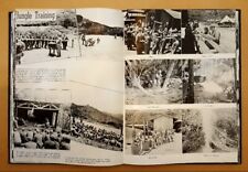 U.S. Navy Seabees 34th Btn 1944 - 1945  Battalion Review service book picture