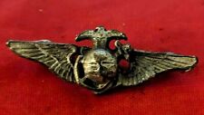WWII USMC Marine Corps Aviator EGA Sweetheart Home Front Wings Pin Insignia picture