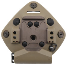 NEW Universal NVG Shroud Integrated Light Array Mount US Military Helmets Tan picture