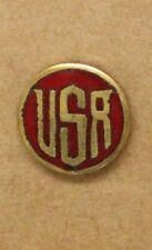 Army Reserve lapel pin, pre WWII, dark red (3178) picture