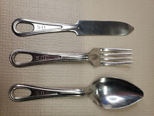 U.S. Military Utensils - Knife, Fork and Spoon (3 piece set) picture