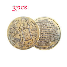 3Pcs Armor of God Commemorative Challenge Coin Collection Commemorative Souvenir picture