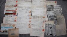 VINTAGE WWII SOLDIER CORRESPONDENCE LOVE LETTERS AFRICA ITALY LOT OF 45 picture
