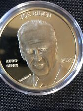 2020 REAL 24k Gold Plated Joe Biden ZERO CENTS coin Trump Let’s Go Brandon #fjb picture