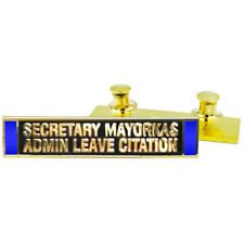 BL18-019 Patron Saint Secretary Mayorkas Admin Leave commendation bar pin Unifor picture