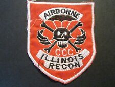 Vietnam Theater Made USSF Illinois CCC Recon￼ patch, 1967 Excellent  . picture