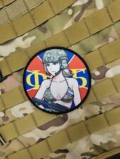 Russian Army, RUSFOR Anime girl FSB airsoft military morale hook & loop patch picture