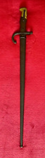 1874 GRAS BAYONET & SCABBARD - L. DENY PARIS FRANCE - SERIAL NUMBERS 507 MATCH picture