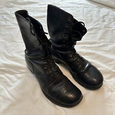 US Army Korean War M1948 M48 Leather Combat Boots size 10R picture