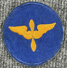 USAF US Air Force WW2 ARMY AIR FORCE CADET Wings Missile Patch Rare Blue Gold picture