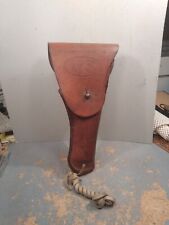 WW2 US Graton & Knight 1943 Tan Brown leather Holster for Colt 1911a1 Minty picture