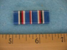 NOS Navy/Marine Corps Wide 0.5 inch American Campaign Ribbon Wolf Brown Plastic picture