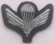 RARE AFGHANISTAN PARACHUTIST 4th CLASS AIRBORNE PATCH WINGS CLOTH BULLION TYPE 2 picture