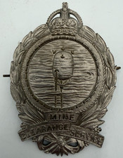 British Royal Mine Clearance Service Metal Badge