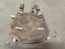 WWII GERMAN HEER & WAFFEN M31  CANVAS AND WEBBING  BREAD BAG picture