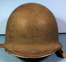 Original WWII M1C Helmet & Liner, HQ 326th Airborne Engineers, Excellent Cond. picture