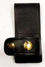 Vintage Don Hume Leather Billy Club Baton Holder Holster Police US Military picture