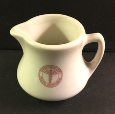 Vintage WWII US Army Medical Department Royal China Creamer