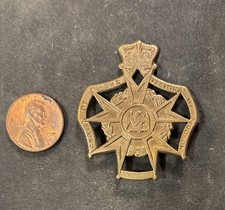 Antique Civil War Era Militia Cross Legion of Honor Badge Napoleonic Eagle Lugs