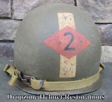 WWII M1 Helmet 2nd Ranger Bn. Captain Miller D-Day Normandy picture