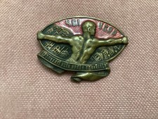 Soviet RSI UkrSSR Sports Badge (1920s), Red Sports International .