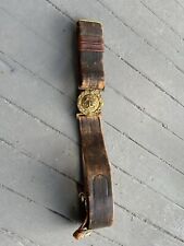 🔥RARE DECORATED POST CIVIL WAR NAVY HIGH RANK OFFICER BELT WITH BUCKLE🔥 picture