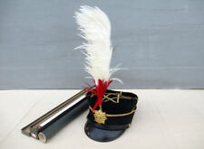 Former Japanese army original fulldress hat with plume WW2 WW1 military IJN picture
