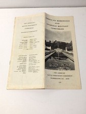 American Memorials and Overseas Military Cemetaries Booklet 1967