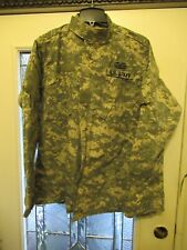MB) MILITARY DIGITAL RIPSTOP SHIRT JACKET 8415-01-519-8607 NEW ZIPPER Large Long picture