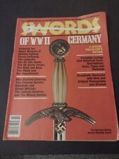 Swords Of WW2 Germany Magazine 1980 picture