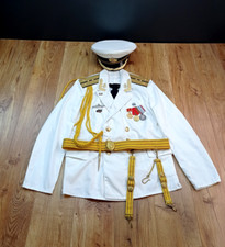 Ceremonial military uniform officer USSR Navy.Dress Soviet naval uniform.
