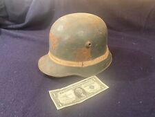 WW1 Austro Hungarian M.17 Stahlhelm German Steel Helmet w chinstrap liner picture