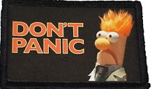 Muppets Beaker Don't Panic Morale Patch Tactical Military Army Flag USA Badge picture