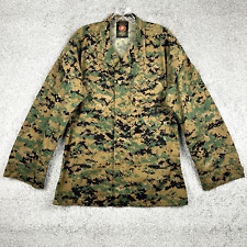 US Marine Corp MARPAT Jacket Mens Small Regular Green Woodland Blouse MCCUU USMC picture