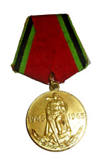 Original Soviet WW2 Veteran 20 Years Victory Medal 1945-1965 picture
