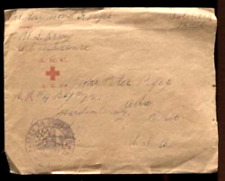 ANTIQUE WW1 SOLDIER`S LETTER HOME picture