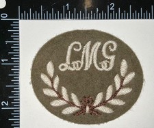 WWII British Army Light Machine Gunner LMG Insignia Patch Formation Badge