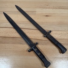 Pattern 1888 Mk II BRITISH LEE METFORD WW1 era BAYONET + Bonus Unknown Bayonet