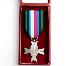5201 WW2 POLISH CROSS OF COMBAT ACTION IN WEST - POLAND