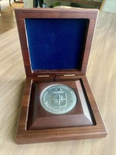 Authentic CIA Silver Retirement Medallion  ~ Named & Engraved