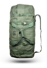 Improved Military Sea Bag US Army Duffle Sack Deployment Pack Green Side Zipper