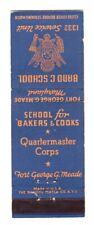 Matchbook: U.S. Army Quartermaster Corps - Ft George G. Meade picture