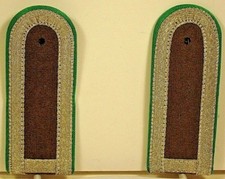 East German Germany Border Field Sergeant Shoulder Boards Rank NVA DDR GDR 